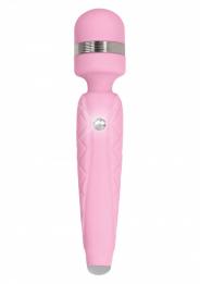 Stimolatore vaginale ricaricabile wand vibratore vaginale per clitoride in silicone rosa