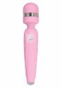 Stimolatore vaginale ricaricabile wand vibratore vaginale per clitoride in silicone rosa