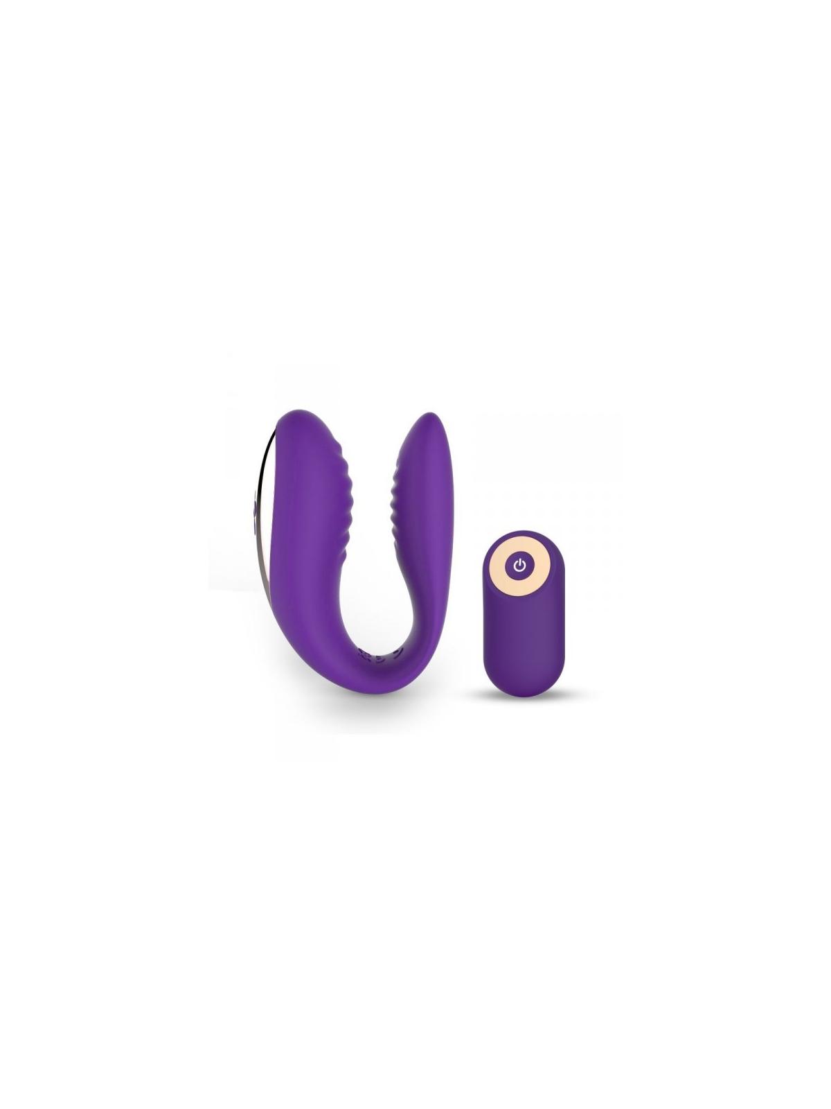 Stimolatore vaginale con telecomando vibratore vaginale per coppia sex toys purp lovers