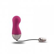 ovetto vaginale stimolatore clitoride sex toys per donna clitorideo in silicone con telecomando pink