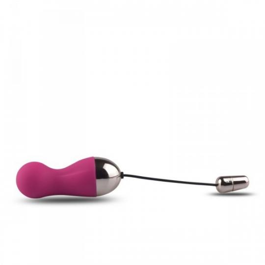 ovetto vaginale stimolatore clitoride sex toys per donna clitorideo in silicone con telecomando pink