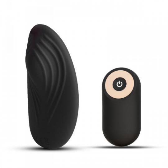 stimolatore vaginale vibratore per clitoride con telecomando sex toy in silicone nero