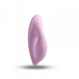 Vibratore vaginale stimolatore clitorideo per donna in silicone rosa sex toy