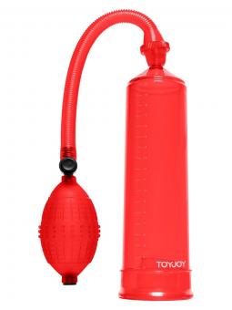 SVILUPPATORE a pompa per pene POWER PUMP red