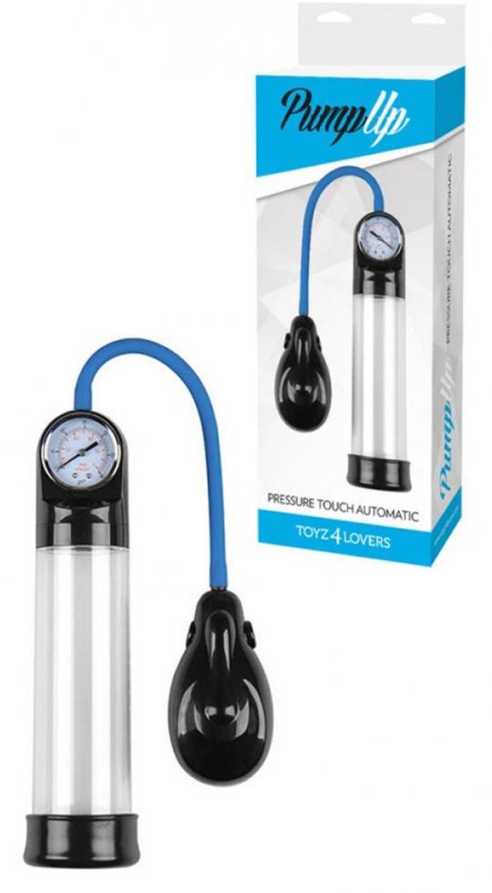 Pompa sviluppatore per pene automatica con barometro pressione pump up pressure touch automatic