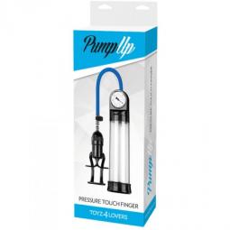 Pompa sviluppatore per pene a pompa pump up pressure touch finger con barometro