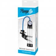 Pompa per allungare rafforzare il pene pump touch gun push trasparente