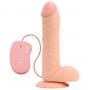 Vibratore realistico maxy big dildo rapture flesh 10 clear