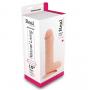 Vibratore realistico maxy big dildo rapture flesh 10 clear