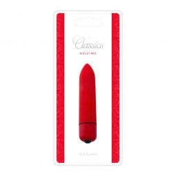 Vibratore stimolatore vaginale bullet classics Red