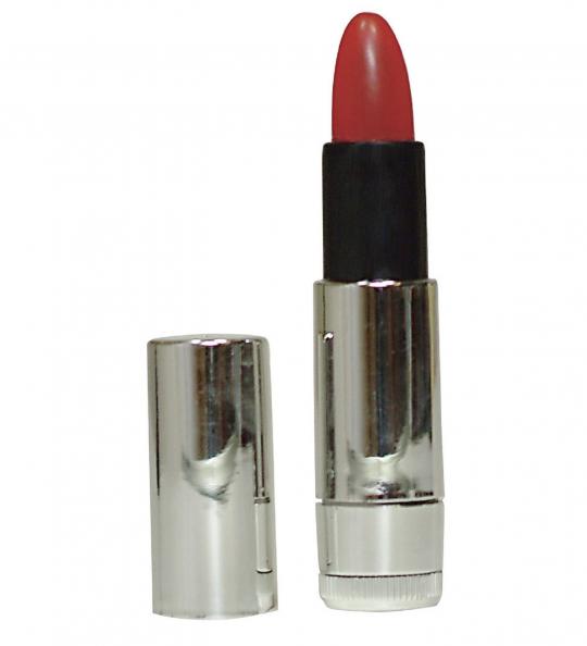 Vibratore rossetto stimolatore vaginale rosso kiss my lips