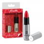 Vibratore rossetto stimolatore vaginale rosso kiss my lips