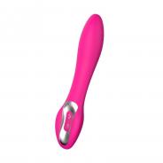 Vibratore vaginale dildo fallo vibrante in silicone stimolatore sex toys elys concave pink