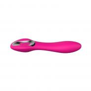 Vibratore vaginale dildo fallo vibrante in silicone stimolatore sex toys elys concave pink