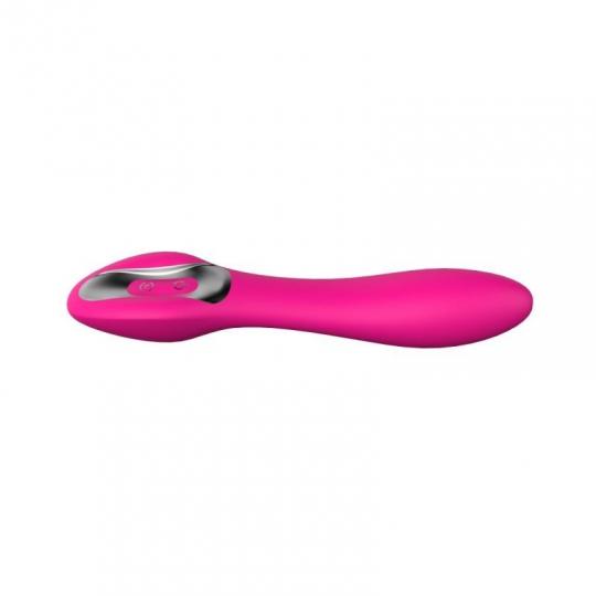 Vibratore vaginale dildo fallo vibrante in silicone stimolatore sex toys elys concave pink