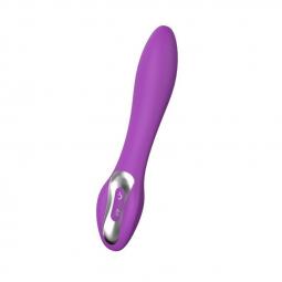 Vibratore vaginale fallo vibrante dildo in silicone stimolatore sex toys elys concave purple