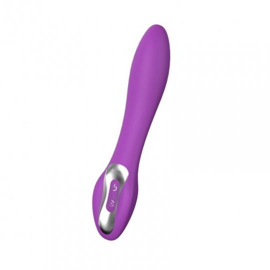 Vibratore vaginale fallo vibrante dildo in silicone stimolatore sex toys elys concave purple