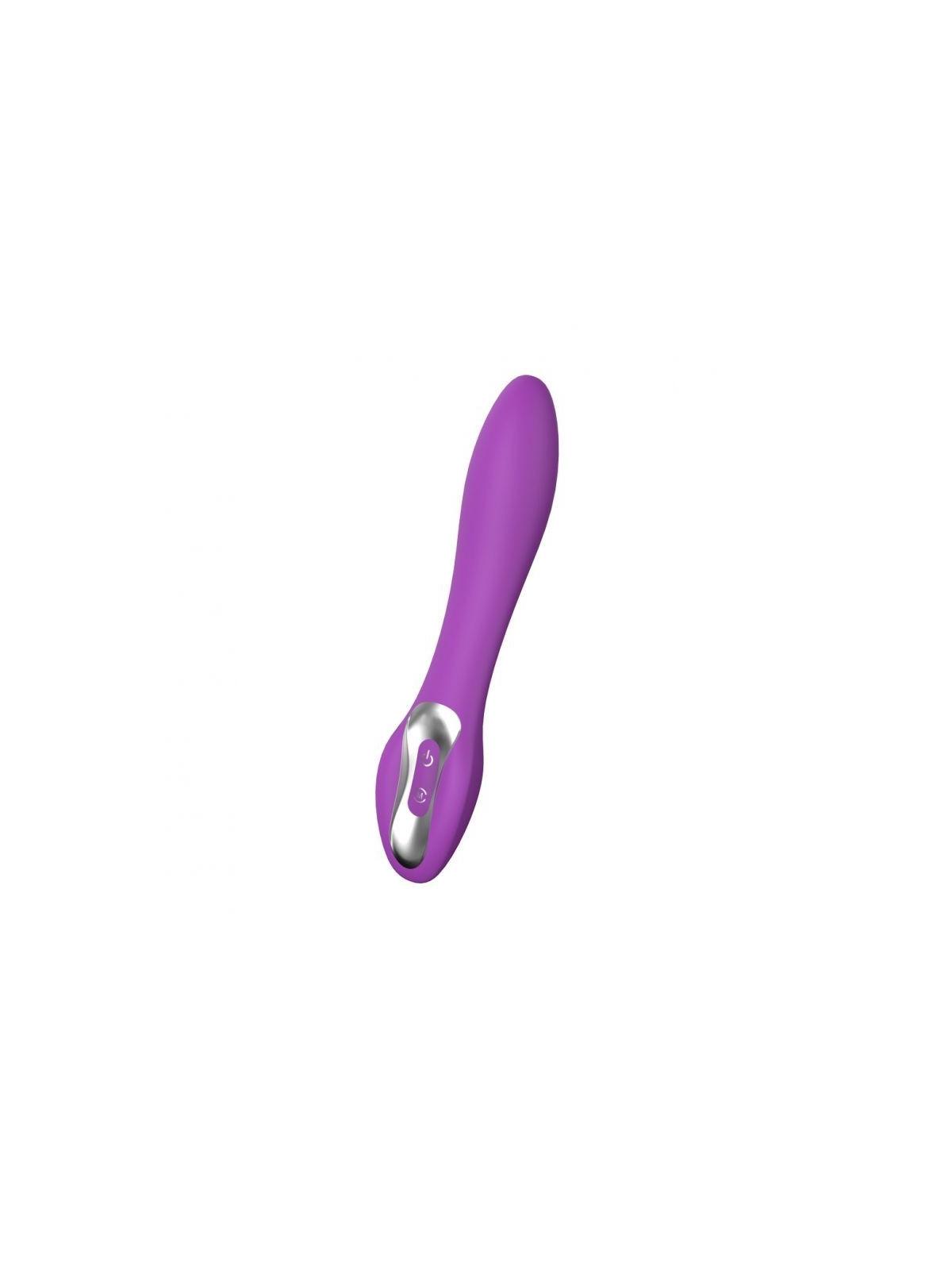 Vibratore vaginale fallo vibrante dildo in silicone stimolatore sex toys elys concave purple