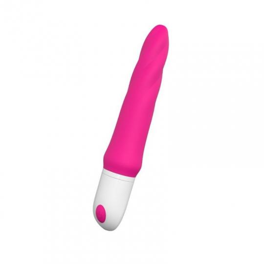 Vibratore realistico in silicone realistico vaginale anale dildo fallo vibrante in silicone vibe pink