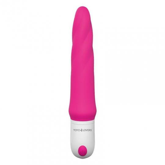 Vibratore realistico in silicone realistico vaginale anale dildo fallo vibrante in silicone vibe pink