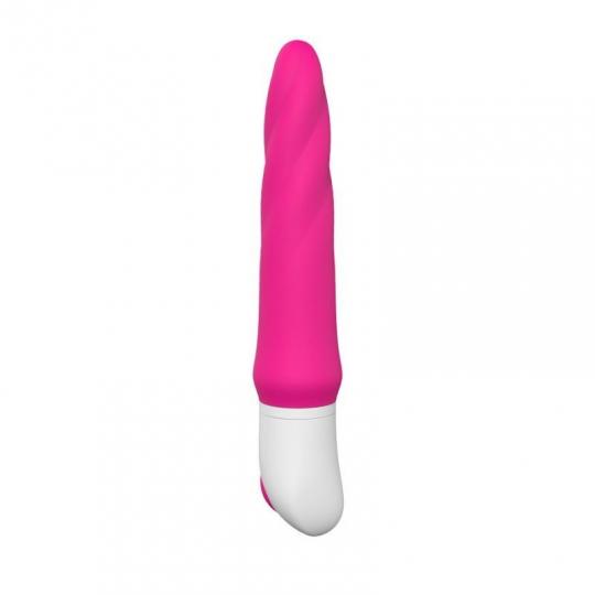 Vibratore realistico in silicone realistico vaginale anale dildo fallo vibrante in silicone vibe pink