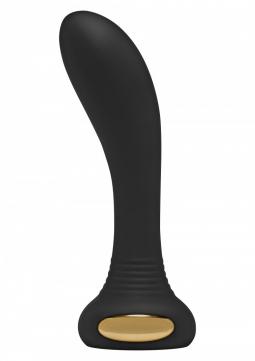 Vibratore anale Vaginale in silicone dildo fallo nero vibrante zara ricaricabile