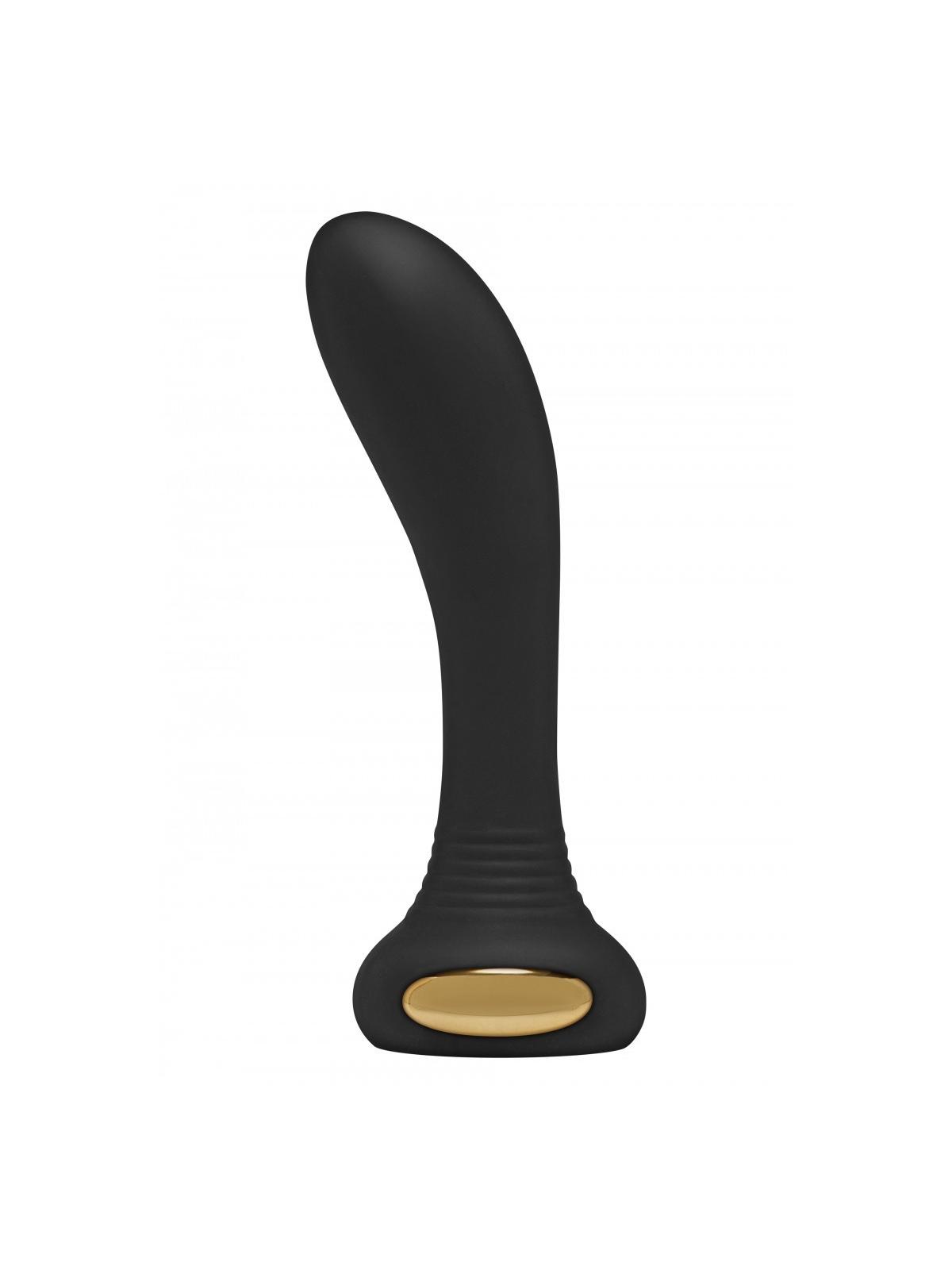 Vibratore anale Vaginale in silicone dildo fallo nero vibrante zara ricaricabile