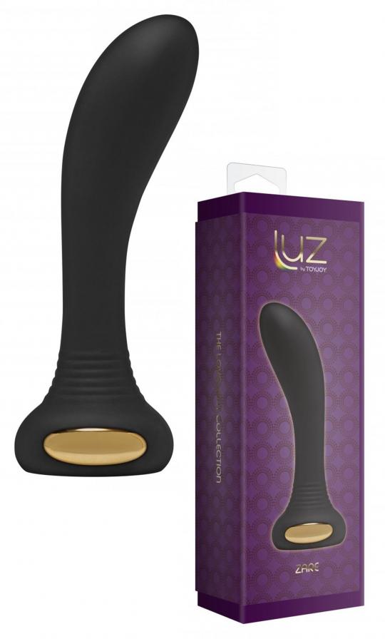 Vibratore anale Vaginale in silicone dildo fallo nero vibrante zara ricaricabile