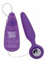 Vibratore Plug anale fallo con vibrazione butt Booty Call Booty Glider Viola