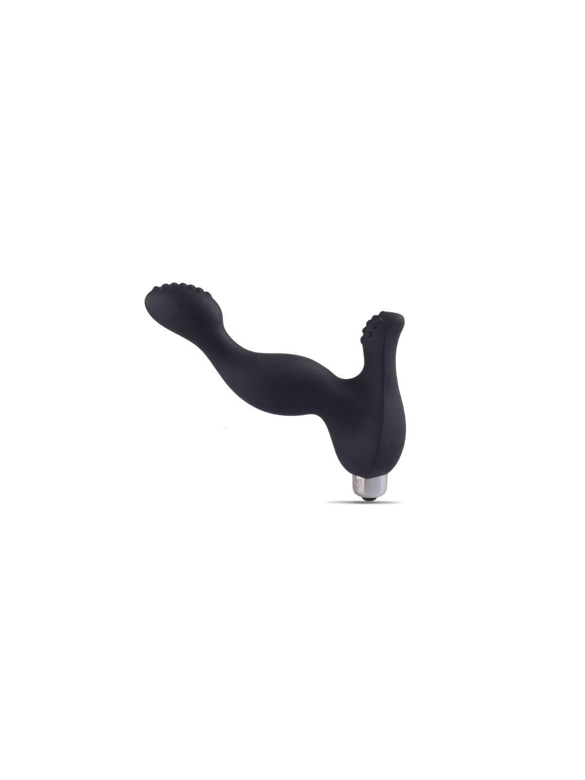 Vibratore prostata nero dildo vibrante fallo stimolatore per uomo in silicone