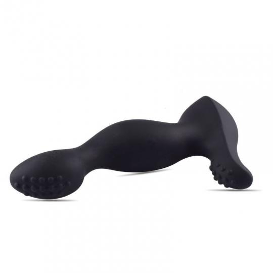 Vibratore prostata nero dildo vibrante fallo stimolatore per uomo in silicone