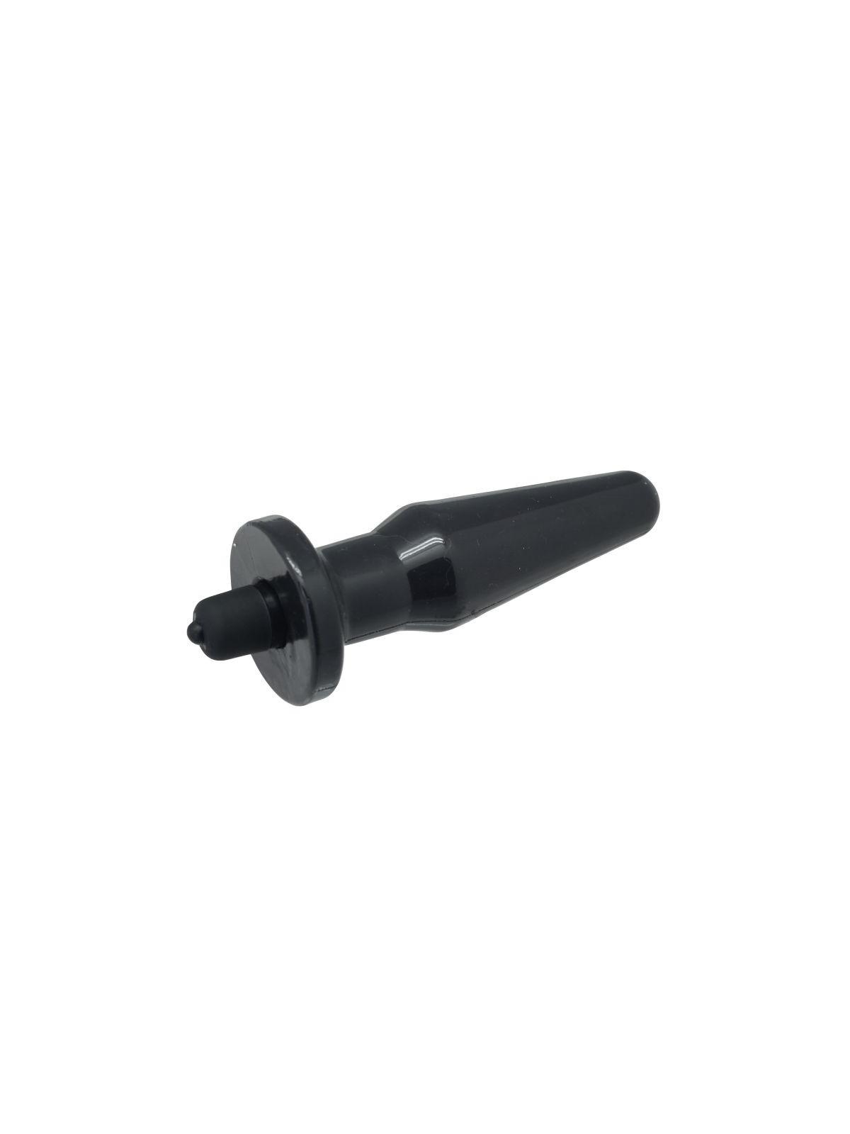 Plug anale fallo dildo vibrante rim nero the black butt anal sex toy per uomo e donna