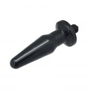 Plug anale fallo dildo vibrante rim nero the black butt anal sex toy per uomo e donna