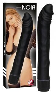 Vibratore Anale Vaginale realistico rouge e noir slim anal