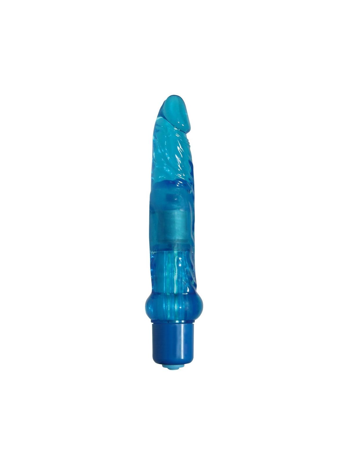 Vibratore Anale stimolatore fallo vibrante dildo anal slim sex toys jelly