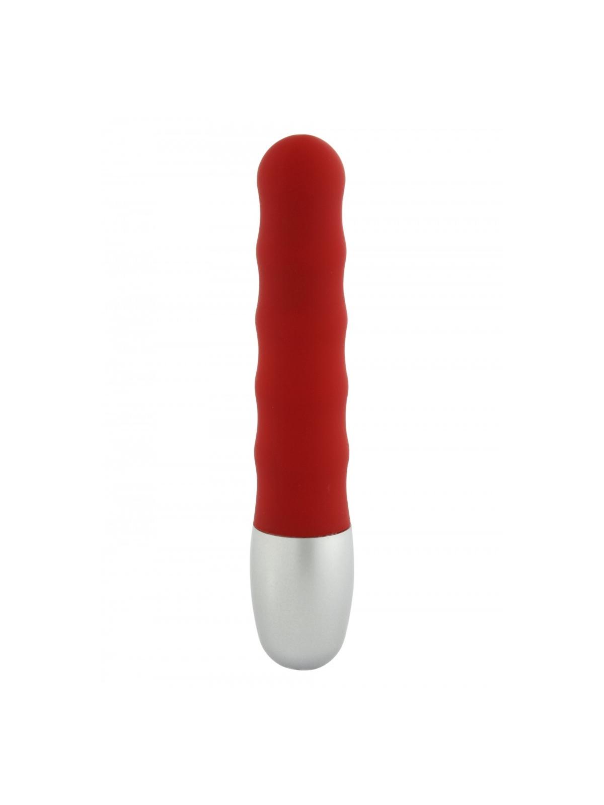 Vibratore vaginale anale stimolatore rosso mini fallo vibrante stimolatore clitoride