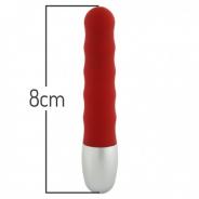 Vibratore vaginale anale stimolatore rosso mini fallo vibrante stimolatore clitoride