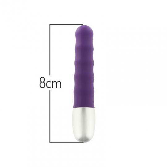 Vibratore vaginale anale stimolatore viola mini fallo vibrante stimolatore clitoride