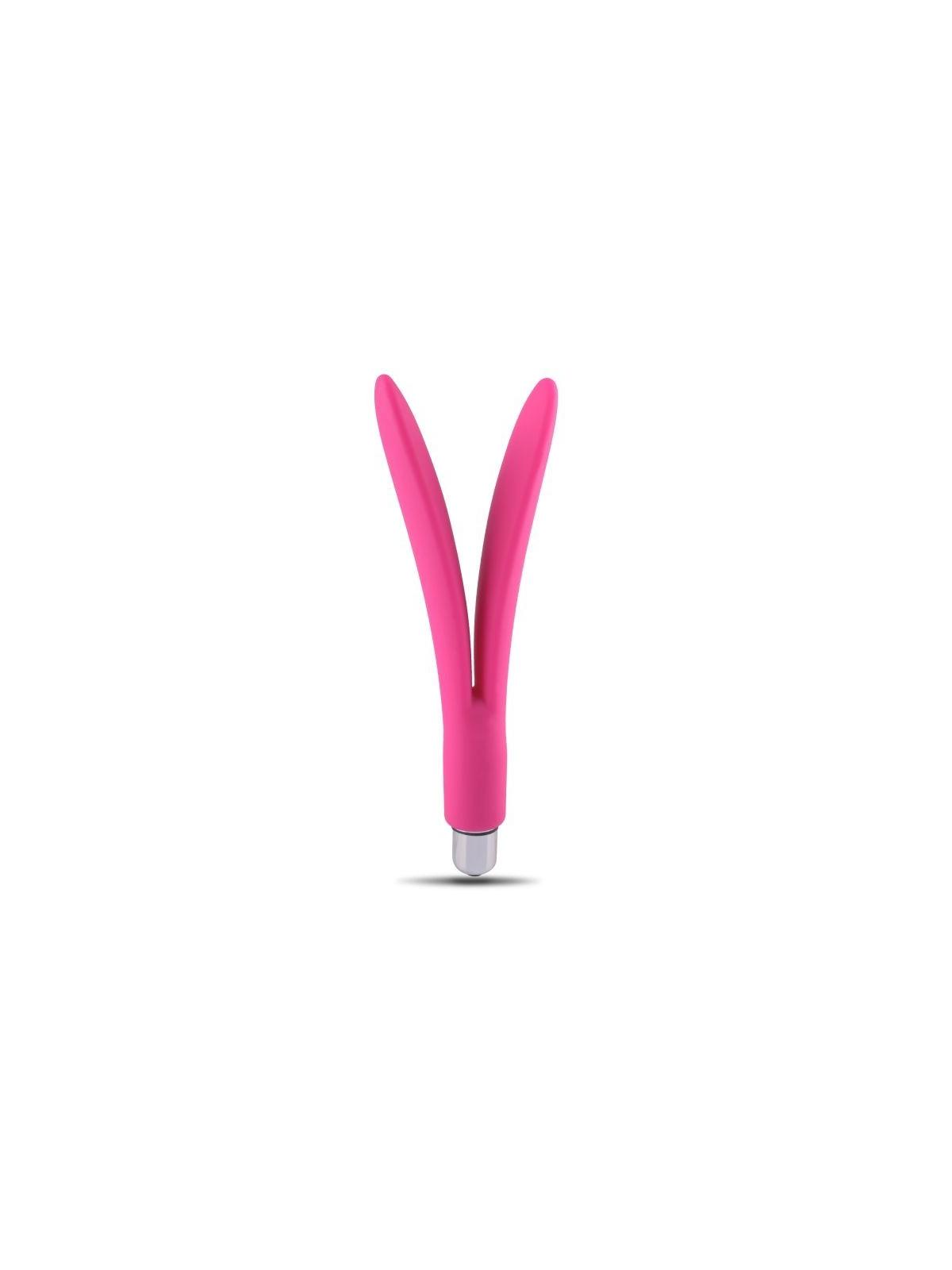 Vibratore dildo vibrante doppio falo stimolatore vaginale anale in silicone 2 slap sex toys