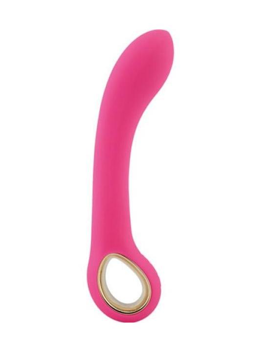 Vibratore vaginale anale fallo vibrante dildo in silicone sex toys  ricaricabile rosa