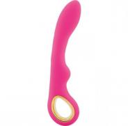 Vibratore vaginale in silicone dildo ricaricabile vibromassaggiatore fallo vibrante realistico rosa