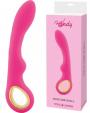 Vibratore vaginale in silicone dildo ricaricabile vibromassaggiatore fallo vibrante realistico rosa