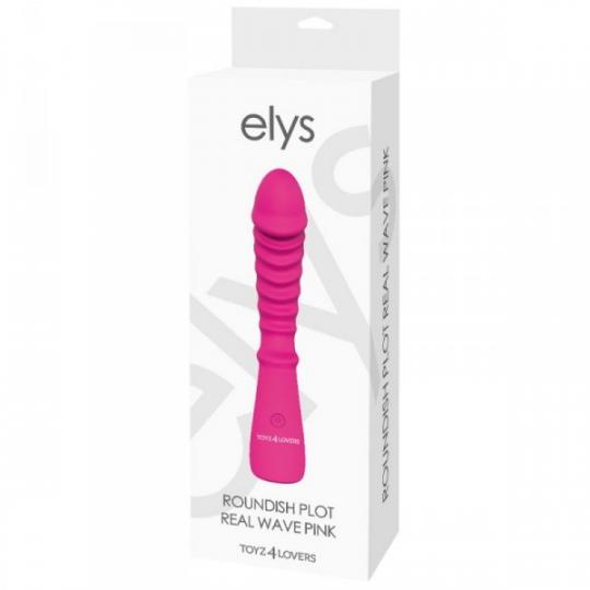 Vibratore realistico vaginale anale fallo dildo vibrante stimolatore ricaricabile rosa