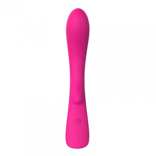 Vibratore vaginale in silicone massaggiatore stimolatore fallo dildo vibrante plot clit pink