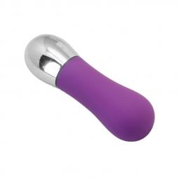 Mini stimolatore clitoride vibratore vaginale purple slim mini sex toys clitorideo