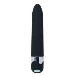 Vibratore sex toys vaginale nero stimolatore fallo vibrante black slim