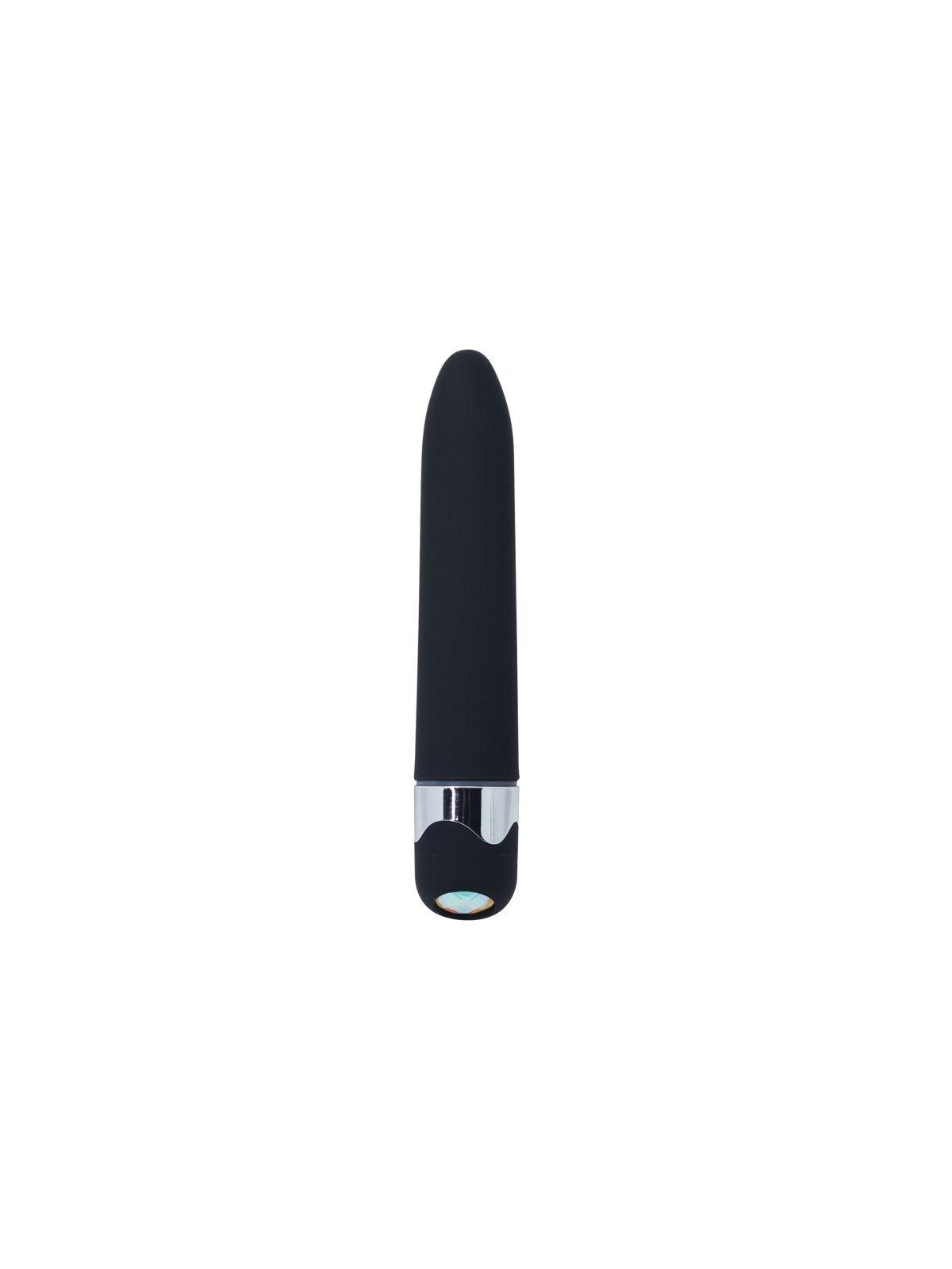 Vibratore sex toys vaginale nero stimolatore fallo vibrante black slim