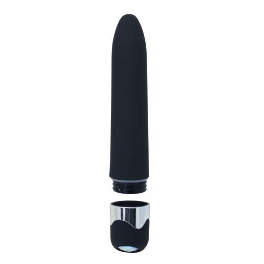 Vibratore sex toys vaginale nero stimolatore fallo vibrante black slim