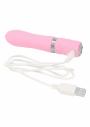 Vibratore vaginale stimolatore in silicone rosa dildo vibrante mini ricaricabile