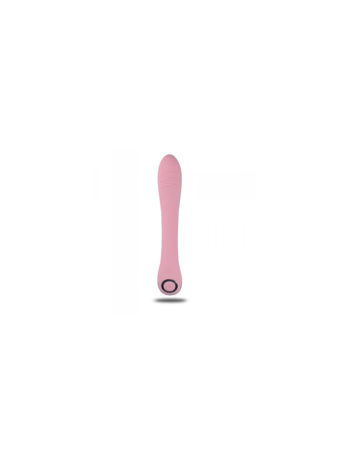 Vibratore vaginale stimolatore per punto G fallo dildo vibrante in silicone rosa pink